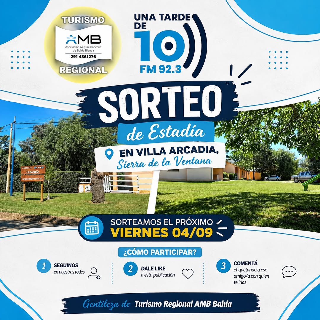 Imagen de 🏡🌿 ¡SORTEO DE ESTADÍA EN VILLA ARCADIA! 🌿🏡
�