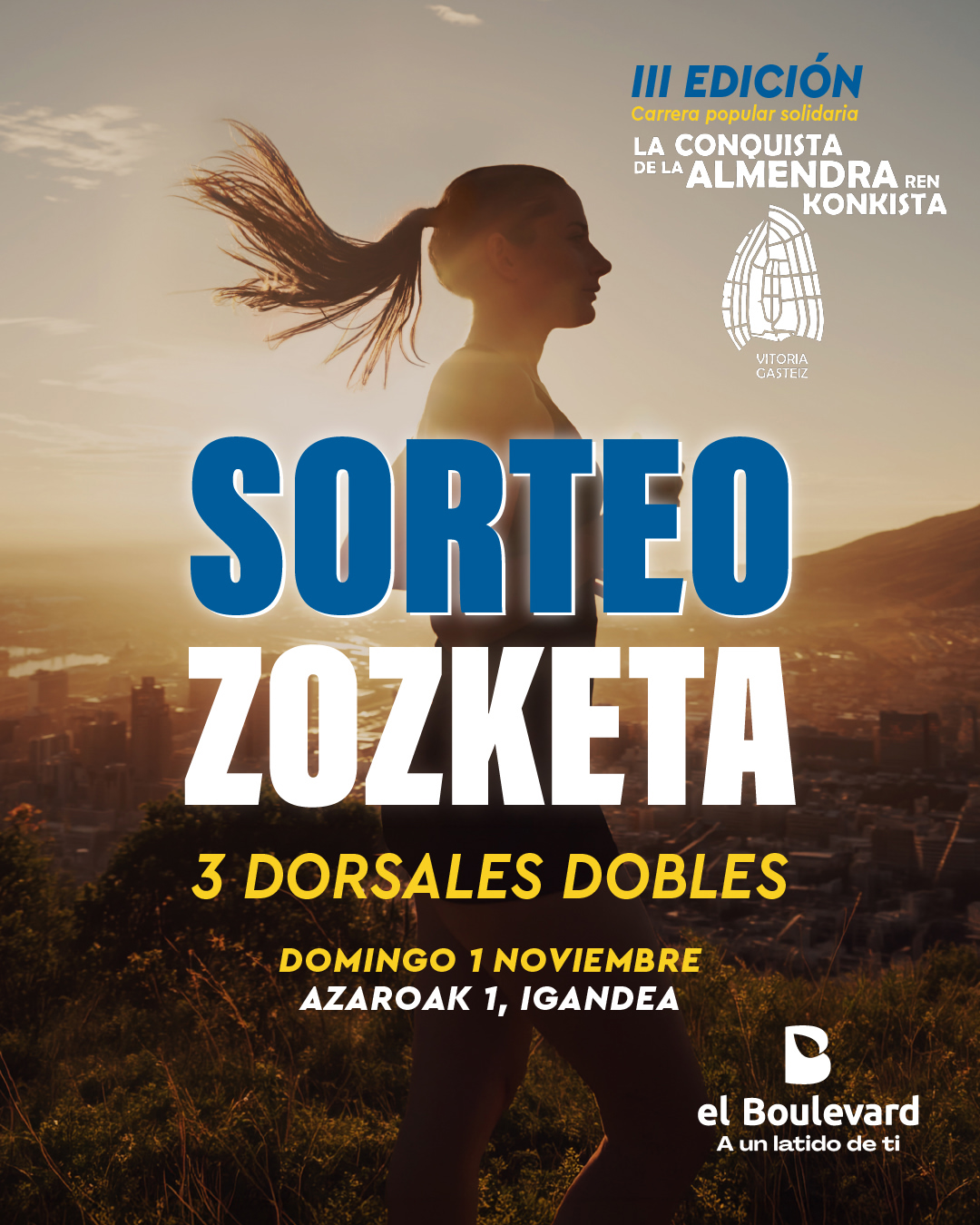 Imagen de 🏃‍♀️💚 ¡SORTEO LA CONQUISTA DE LA ALMENDRA 2026!