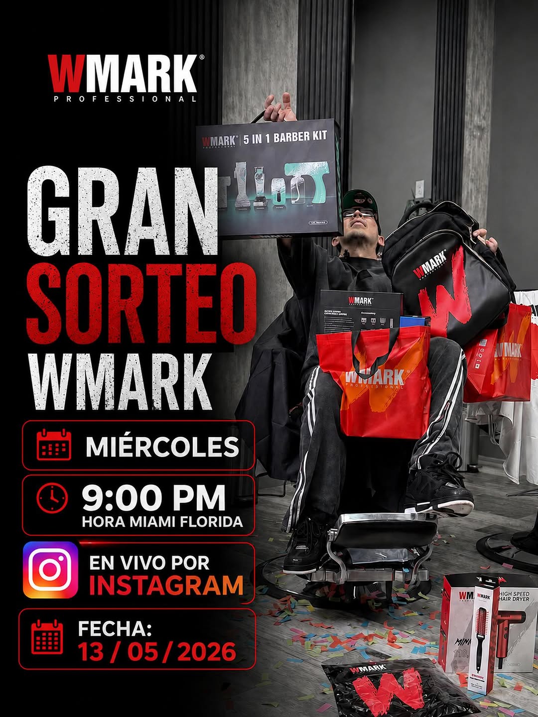 Imagen de 🚨🔥 GRAN SORTEO @wmark.global 🔥🚨

Llegó la hora 