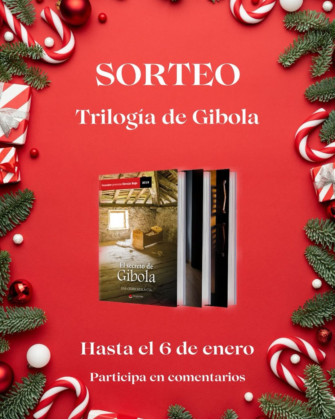 Imagen de 🎄 SORTEO 🎄
Trilogía de Gibola

Quiero empezar el año