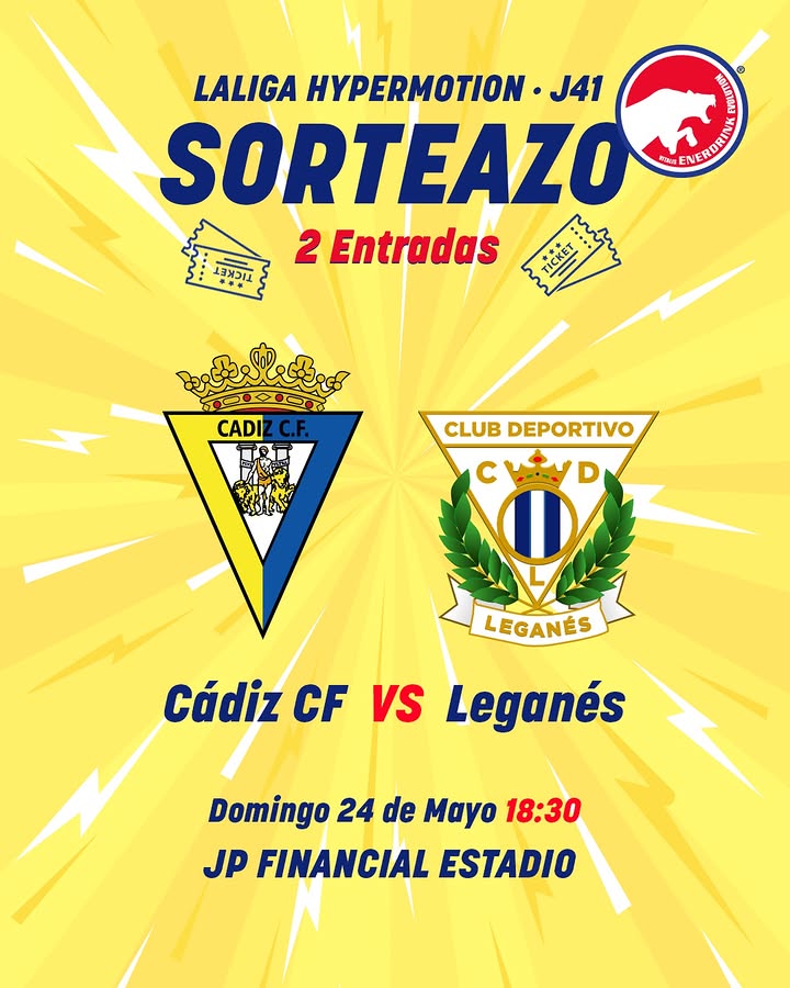 Imagen de 🏆⚡ ¡SORTEAZO!

Gana 2 entradas 🎫 Para el partido C�