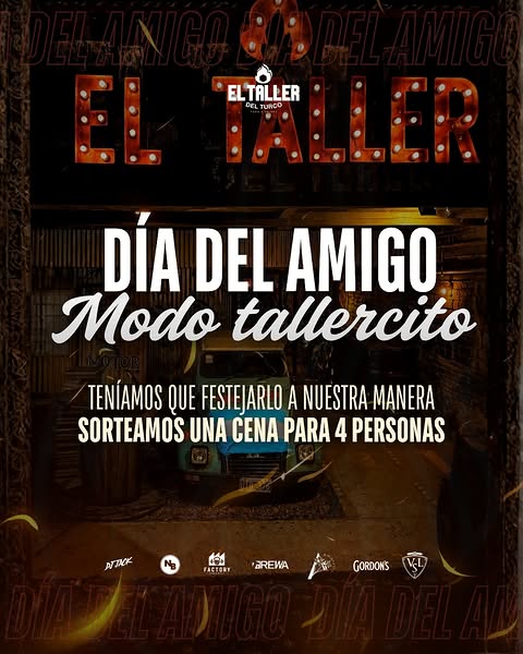 Imagen de 🎉 DÍA DEL AMIGO · MODO TALLERCITO AMOR 🖤

Porque los