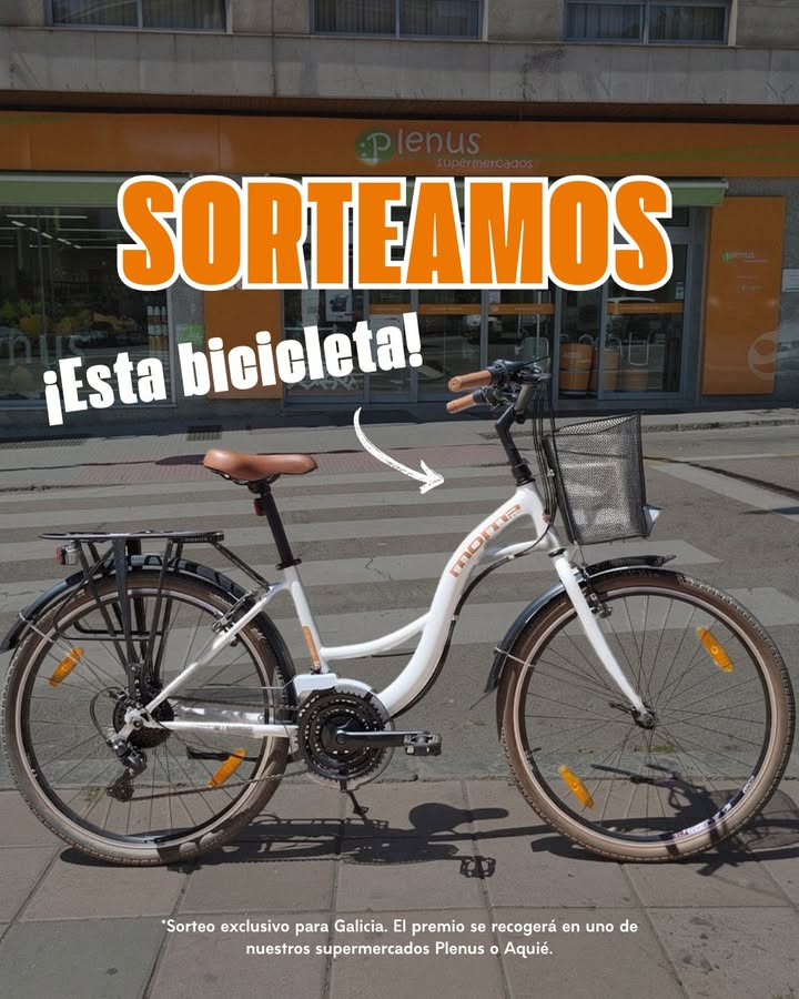 Imagen de Si buscas comodidad, estilo y sostenibilidad, esta bicicleta