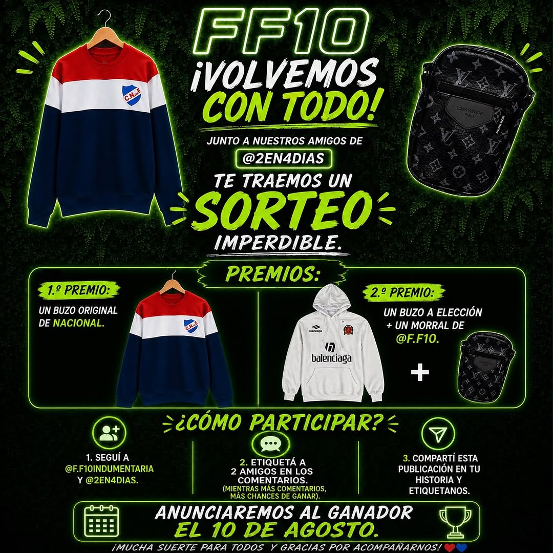 Imagen de SORTEO IMPERDIBLE! 🔵⚪️🔴

¡Volvemos con todo!
Junt