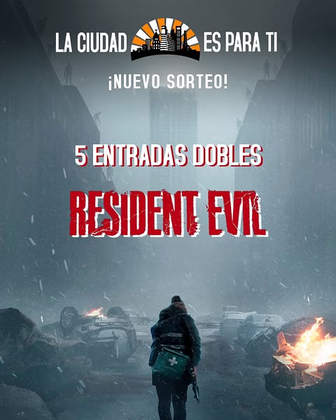 Imagen de ¡SUPER SORTEO: SOBREVIVE A LA GRAN PANTALLA CON RESIDENT E