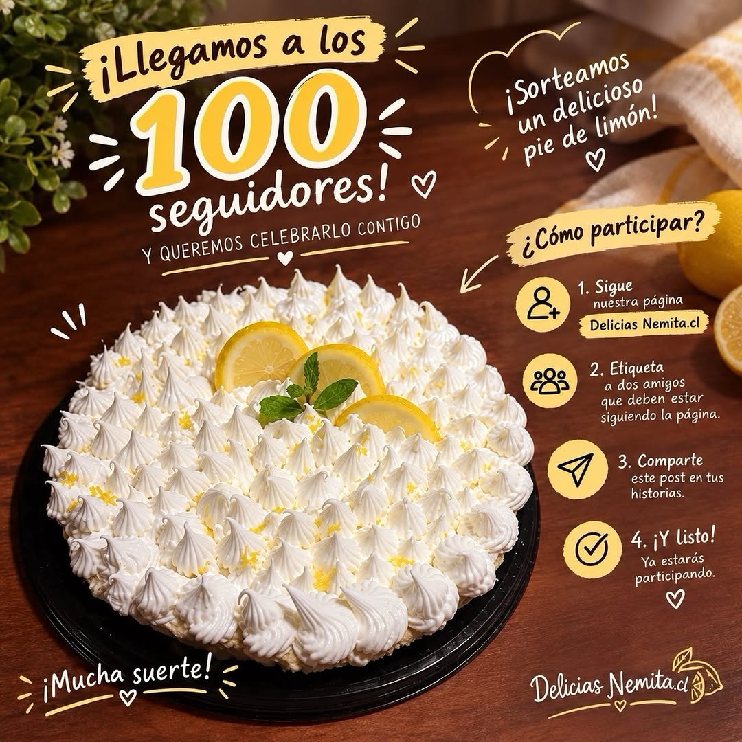 Imagen de 🎉 ¡LLEGAMOS A LOS 100 SEGUIDORES! 🎉
Y queremos celebr