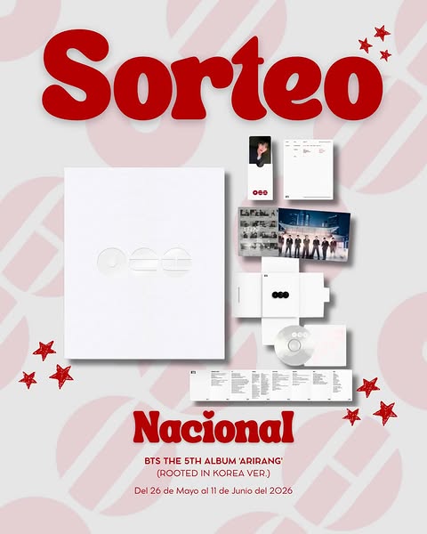 Imagen de 💥RIFA ARMY: ¡Llévate el disco de BTS! 💜

¡Quiero ag