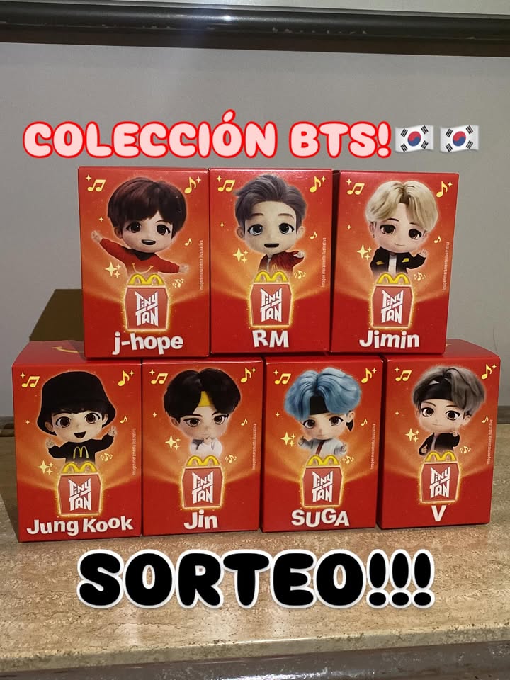 Imagen de SEGUNDO SORTEO DE LA COLECCIÓN DE BTS!! 🇰🇷

🥰En es