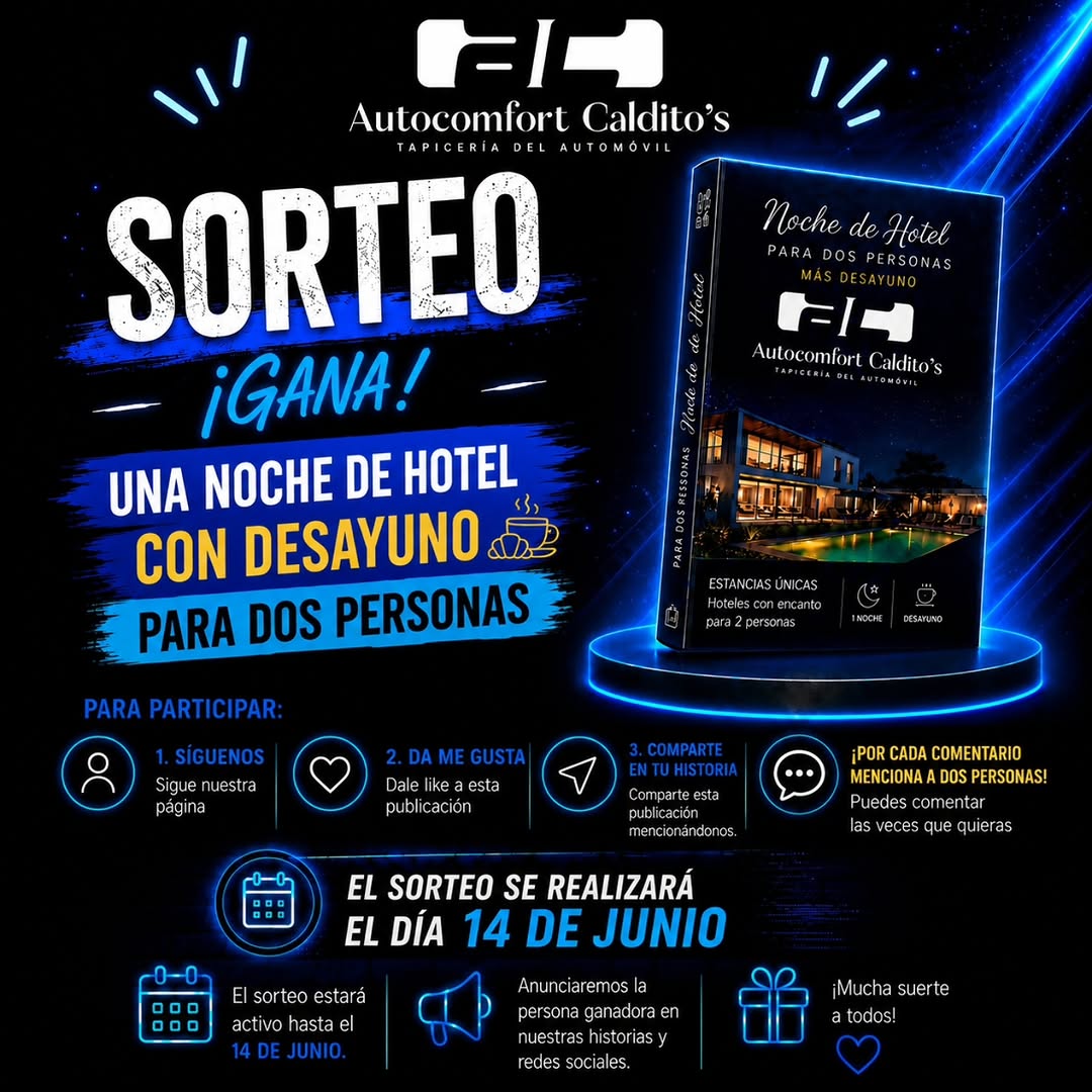 Imagen de ✨🎉 ¡LA FAMILIA AUTOCOMFORT CALDITO’S QUIERE PREMIARO