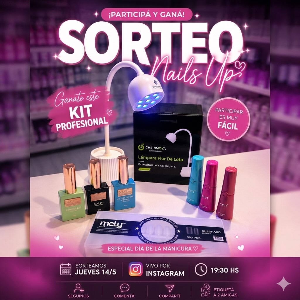 Imagen de 🎀✨ SORTEO ESPECIAL DÍA DE LA MANICURA ✨🎀

¡En Na