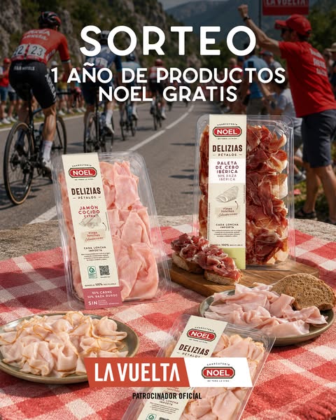 Imagen de Este año, Noel es patrocinador oficial de La Vuelta y quere