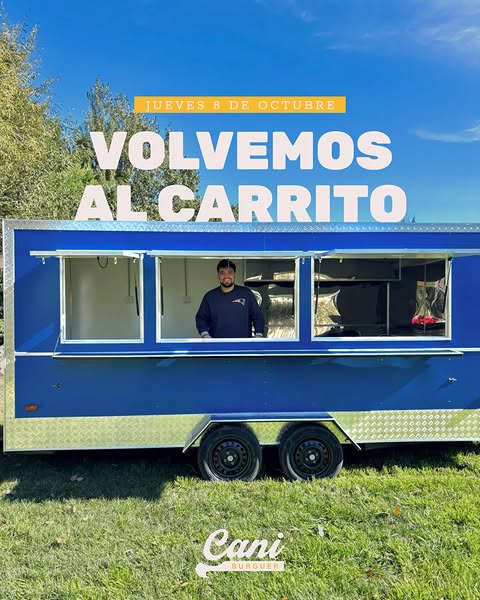 Imagen de VOLVEMOS AL CARRITO🍔

Este jueves 8 volvemos a encontrarn
