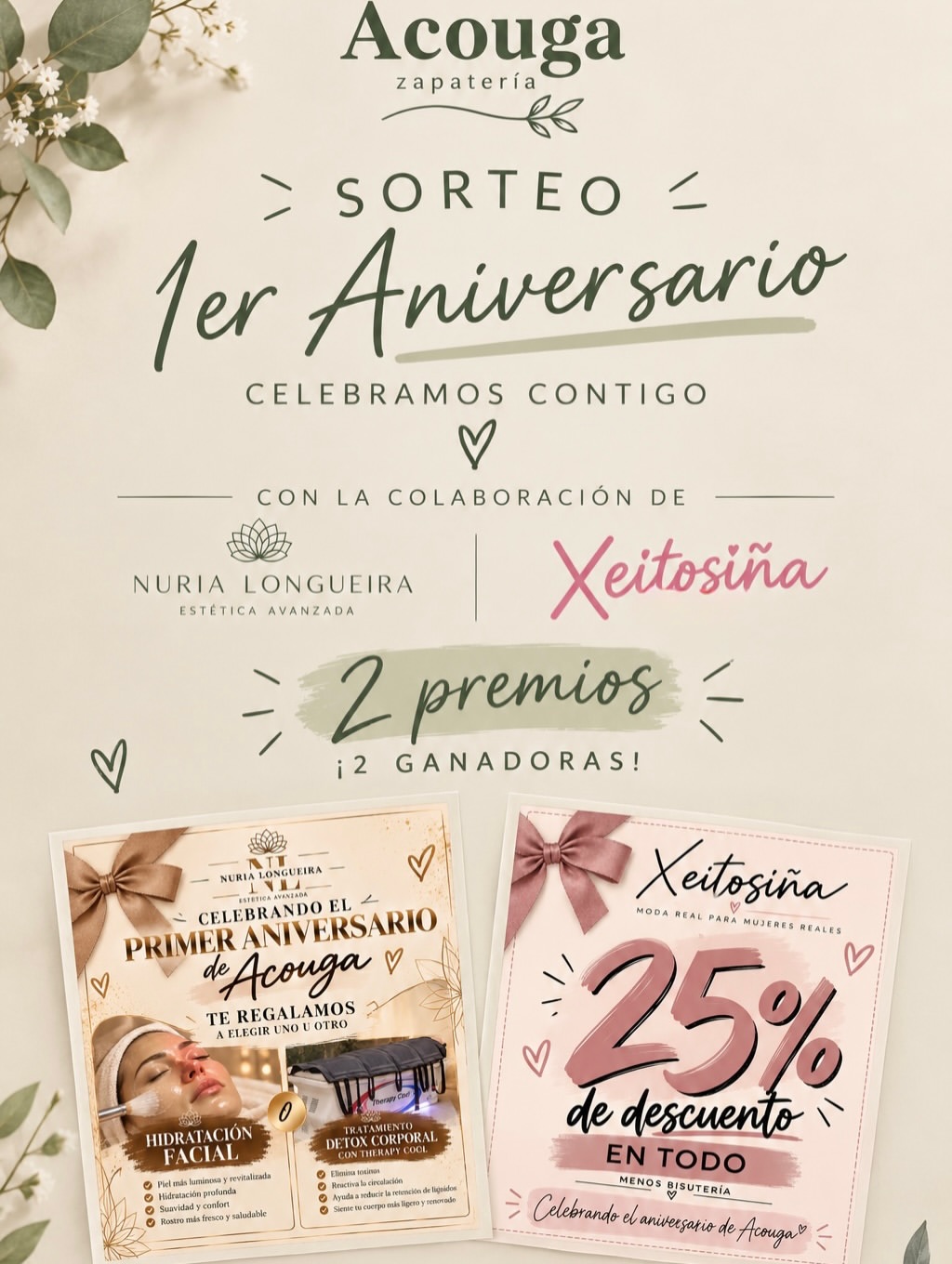 Imagen de 🎂💚 ¡SORTEO ESPECIAL PRIMER ANIVERSARIO DE ACOUGA! �