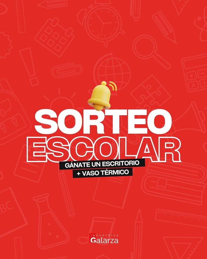 Imagen de 🎒✨ ¡SORTEO REGRESO A CLASES! ✨🎒

En Industrias Ga