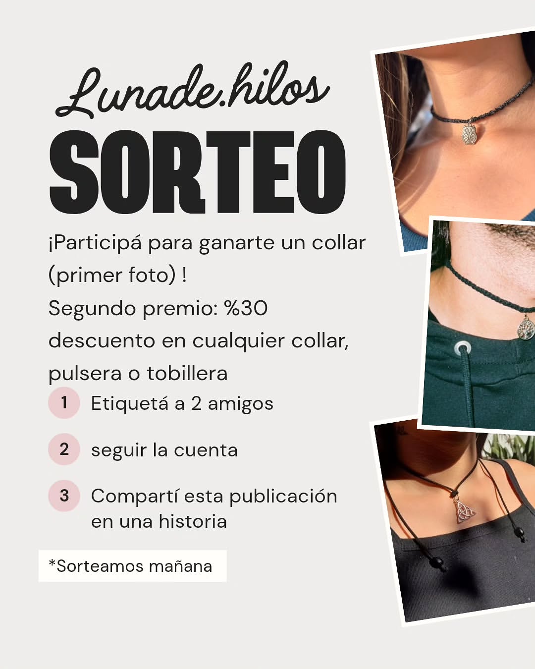 Imagen de ‼️SORTEO‼️
 
Se nombra a los ganadores mañana a la 
