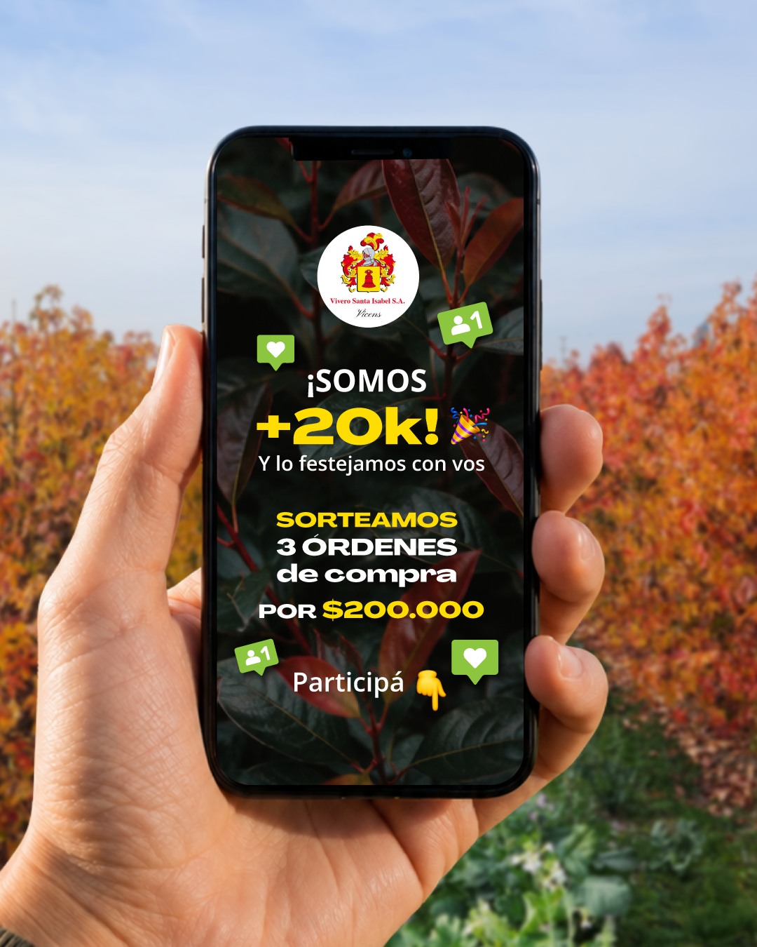 Imagen de 🎉 ¡SORTEAMOS 3 ÓRDENES DE COMPRA POR $200.000! 🎉

¿