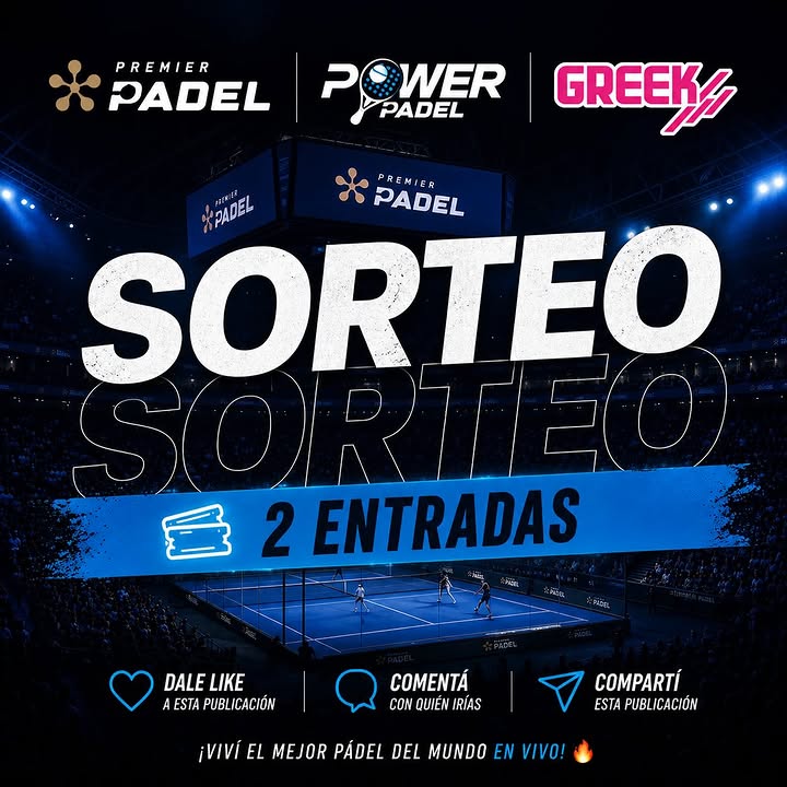 Imagen de 🎾🔥 SORTEO IMPERDIBLE 🔥🎾

¿Querés vivir el mejo