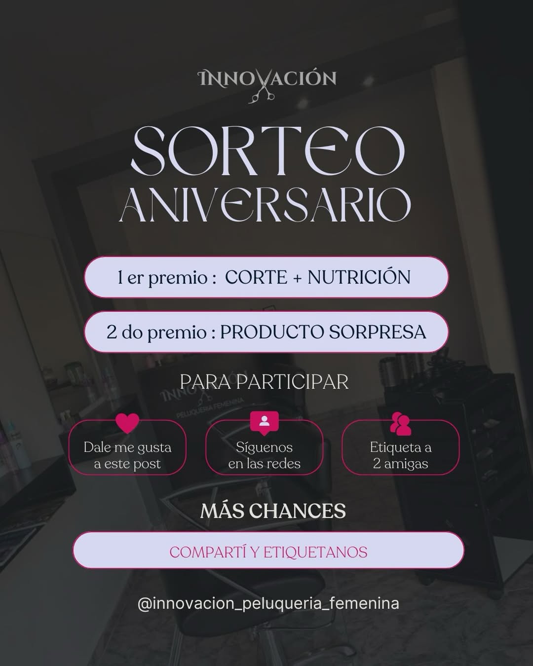Imagen de ✨ SORTEO ANIVERSARIO ✨
Queremos celebrar con vos y mimar
