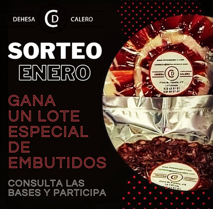 Imagen de 🎁 ¡SORTEO DE LOTE ESPECIAL DE EMBUTIDO! 🎁

Enero es m