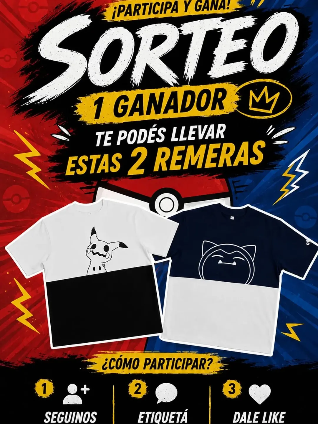Imagen de ¡Hola macanero! Si sos fan de Pokemon no podes perderte est