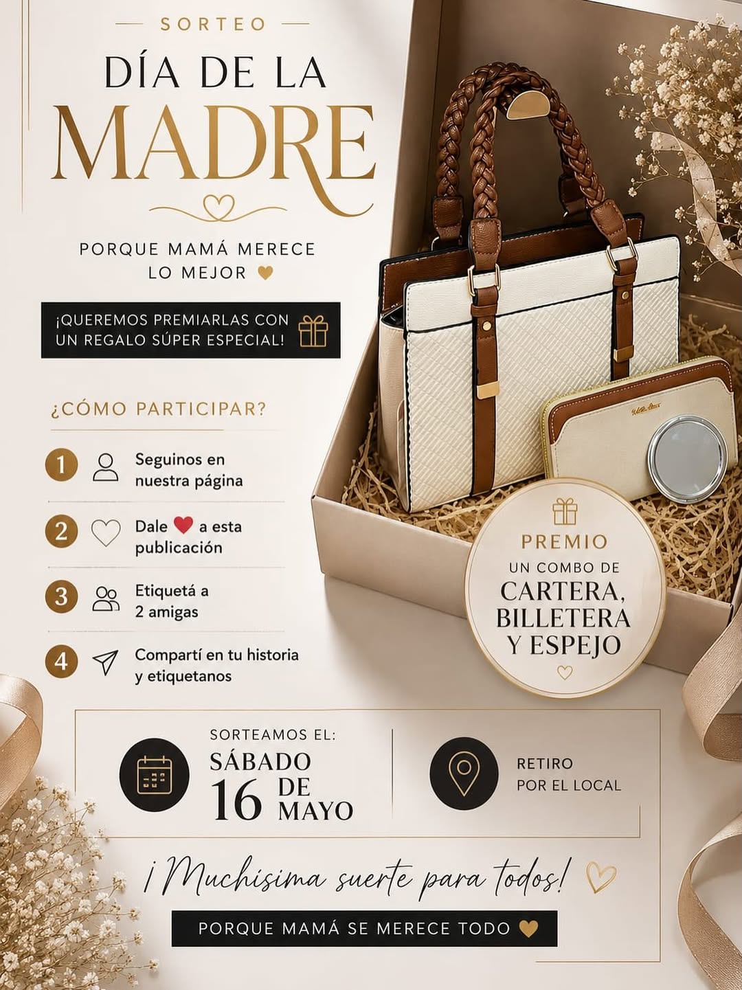 Imagen de ✨🌸 ¡SORTEO DÍA DE LA MADRE! 🌸✨
Porque mamá mere