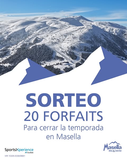 Imagen de 🎿 ¡SORTEO EXPRÉS 24H! 🎿

Sorteamos 10 forfaits doble
