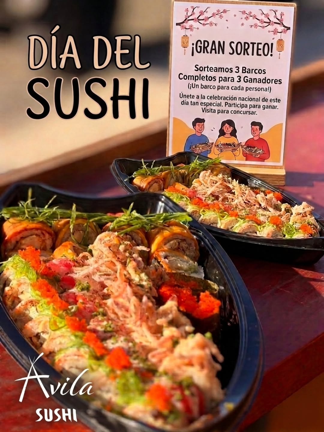 Imagen de ¡El Día Internacional del Sushi se celebra por todo lo alt