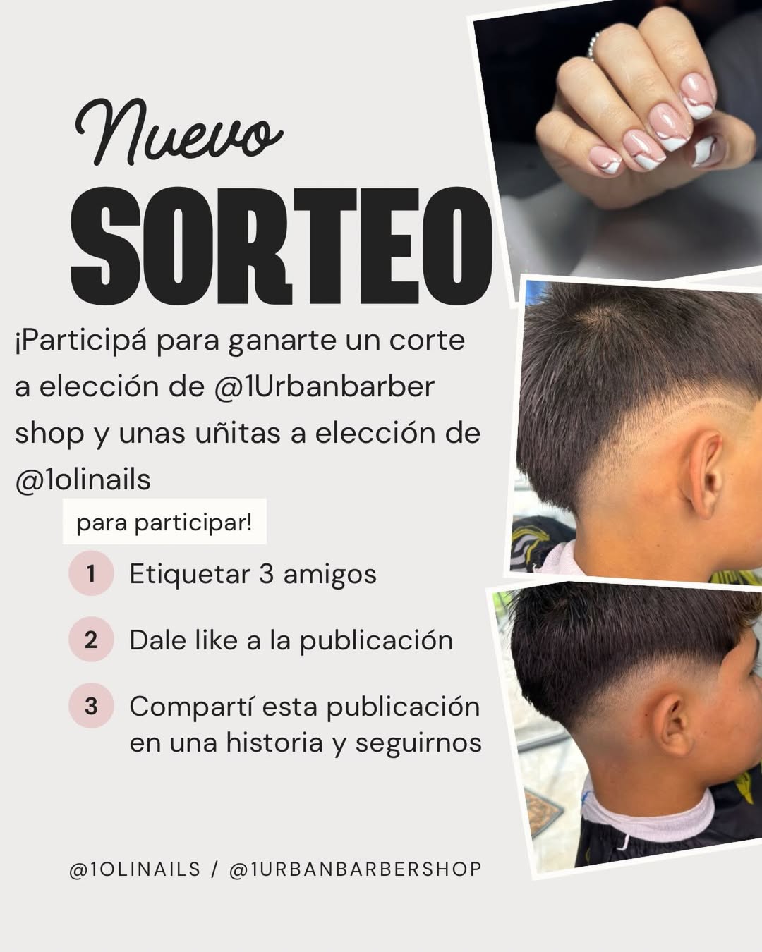 Imagen de ¡NUEVO SORTEO! 

Participá y podés ganarte ✂️ un cort