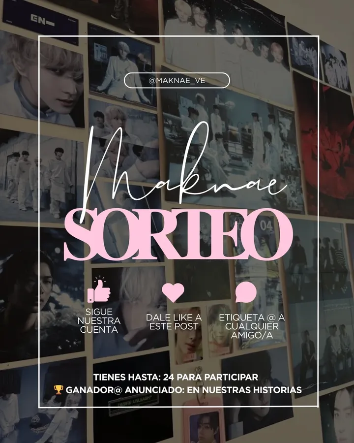 Imagen de Maknae Lover 💌 

¡Oficialmente tenemos el primer sorteo 