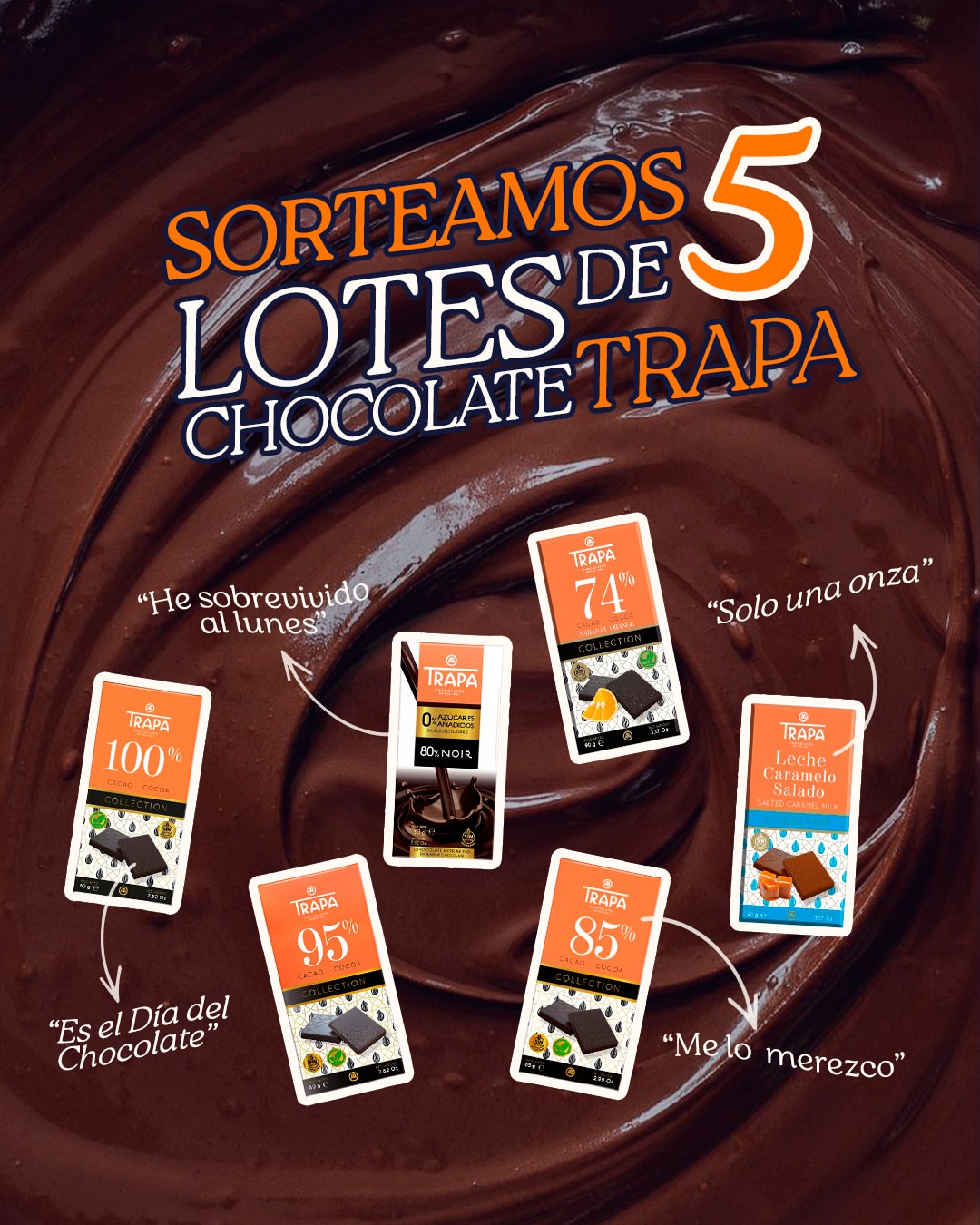 Imagen de 🍫 SORTEO DÍA DEL CHOCOLATE 🍫
Hay quien come chocolate
