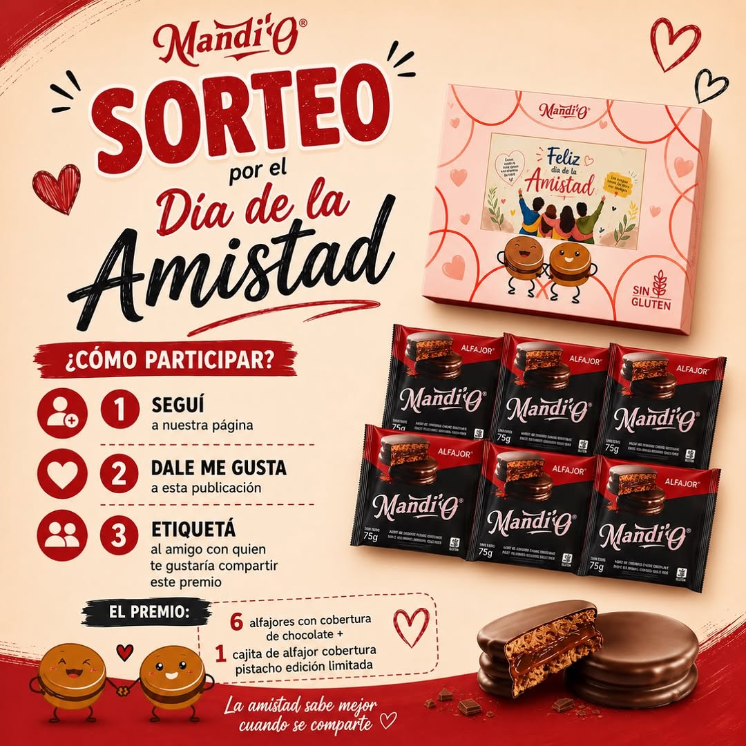 Imagen de 🎉❤️ ¡SORTEO DÍA DE LA AMISTAD! ❤️🎉

Porque l