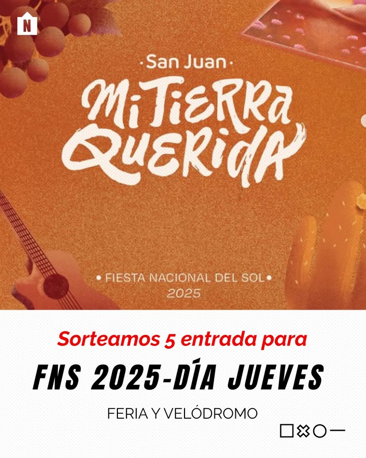 Imagen de 🎉🌞¡SORTEO! ENTRADAS PARA LA FIESTA NACIONAL DEL SOL