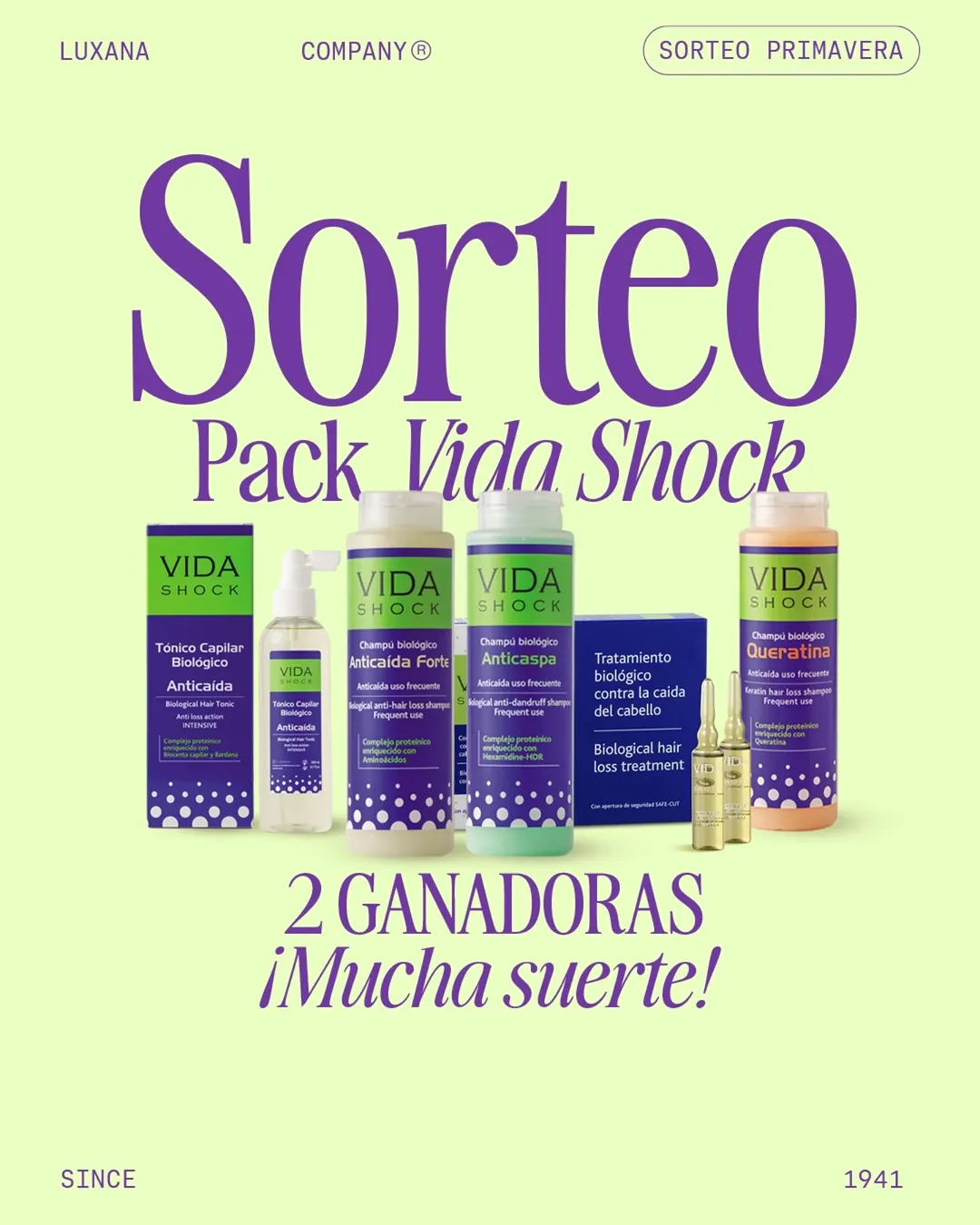 Imagen de 💚SORTEO 2 GANADORES💚

@luxanacompany es una marca con 