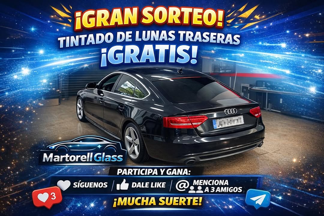 Imagen de 🚗✨ ¡SORTEO ESPECIAL EN GLASS TALLERES MARTORELL! ✨�