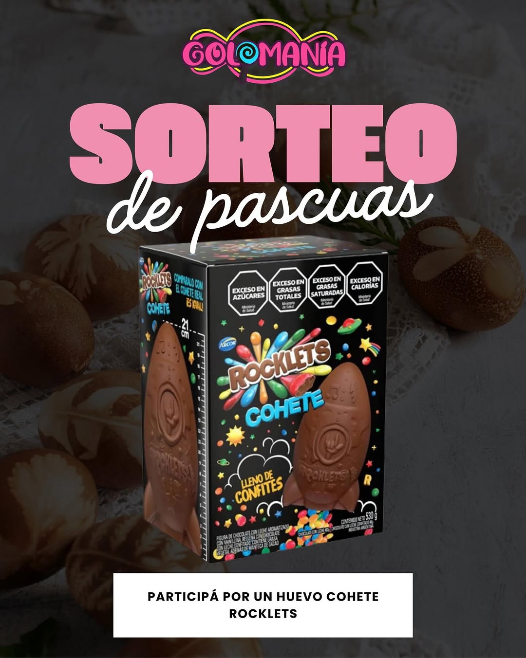 Imagen de 🐣🎉 ¡SORTEO DE PASCUAS EN GOLOMANIA! 🍫🚀

Esta ve