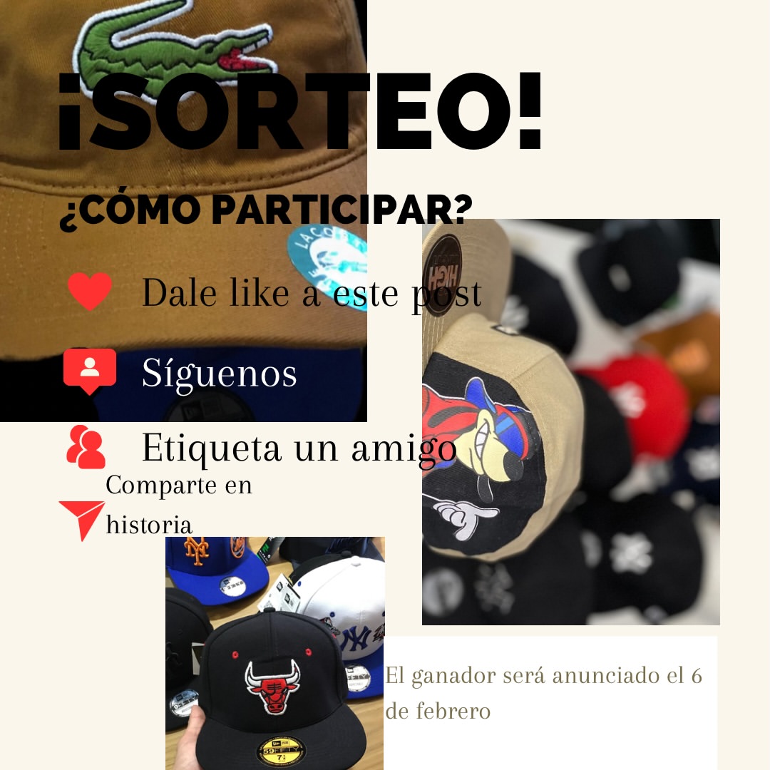 Imagen de Sorteooo!!! 🤯🤩🤩🤩🤩🤩🤩
3 gorras vos te pod