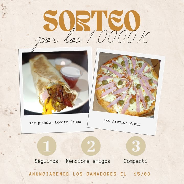 Imagen de 🎉 ¡SORTEO 1.000 seguidores!

Queremos agradecerles por a