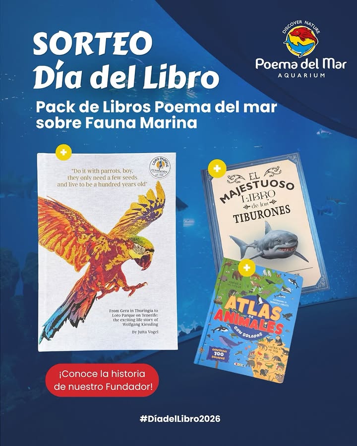 Imagen de 📖 ¡SORTEO POR EL DÍA DEL LIBRO! 🌊

En Poema del Mar 
