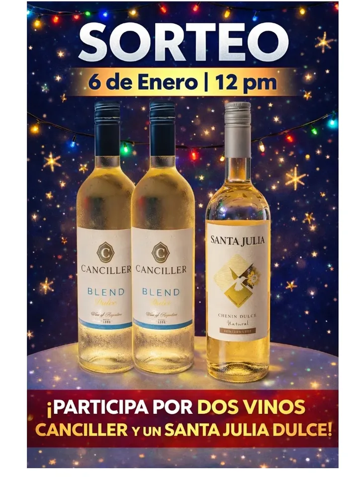 Imagen de ¡🎉🍷 SORTEO ESPECIAL 🍷🎉
Arrancamos el año con u