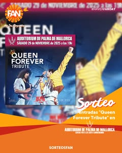 Imagen de 🎸✨ ¡Sorteo para fans de Queen!
Gana 1 entrada doble pa