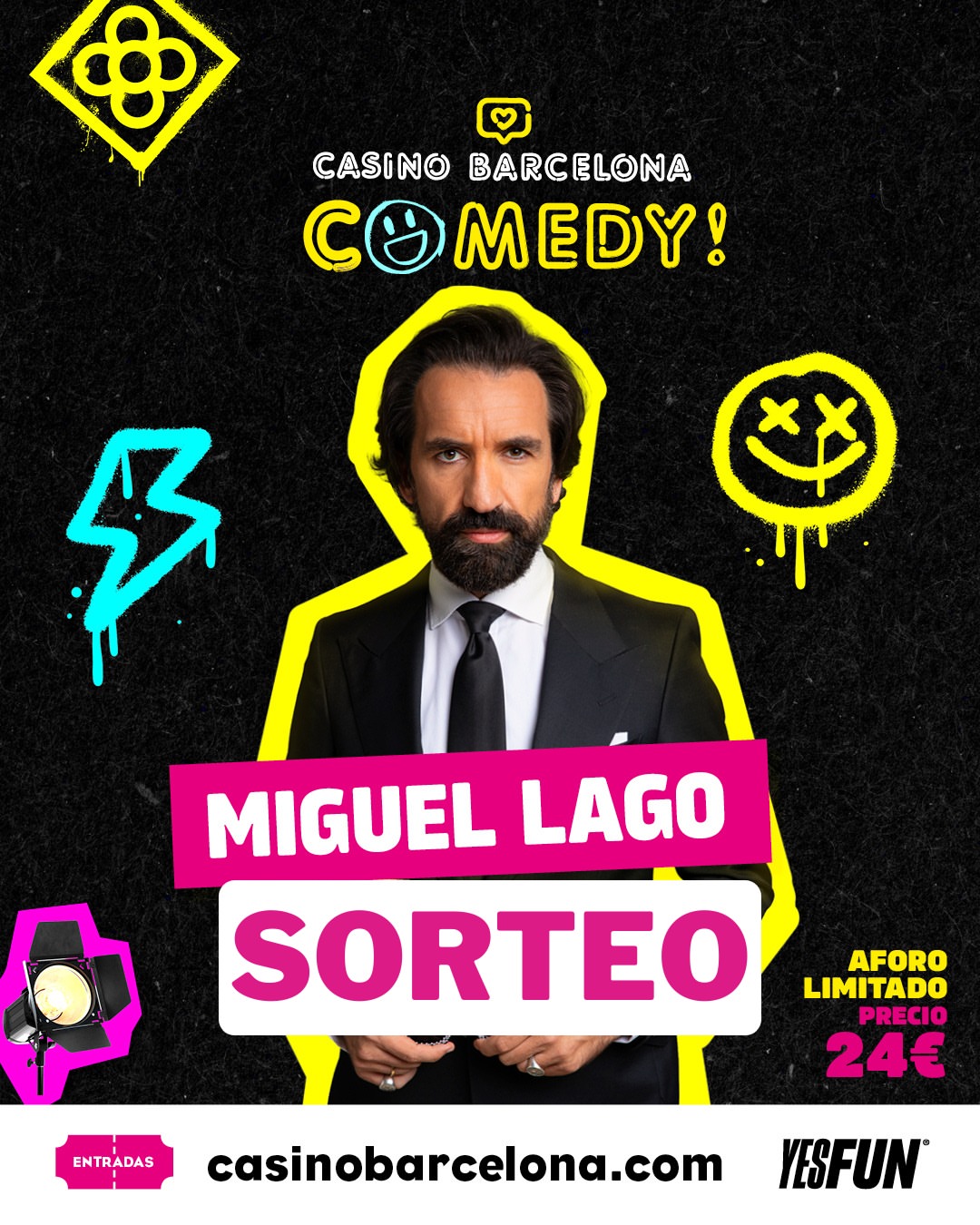 Imagen de ⚠️ Sorteamos 2 entradas dobles para ver a @soymiguellago