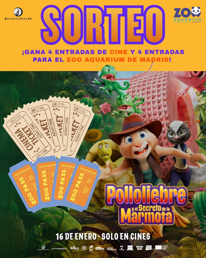 Imagen de 💥 SORTEO de CINE por el gran estreno de Polloliebre y el 