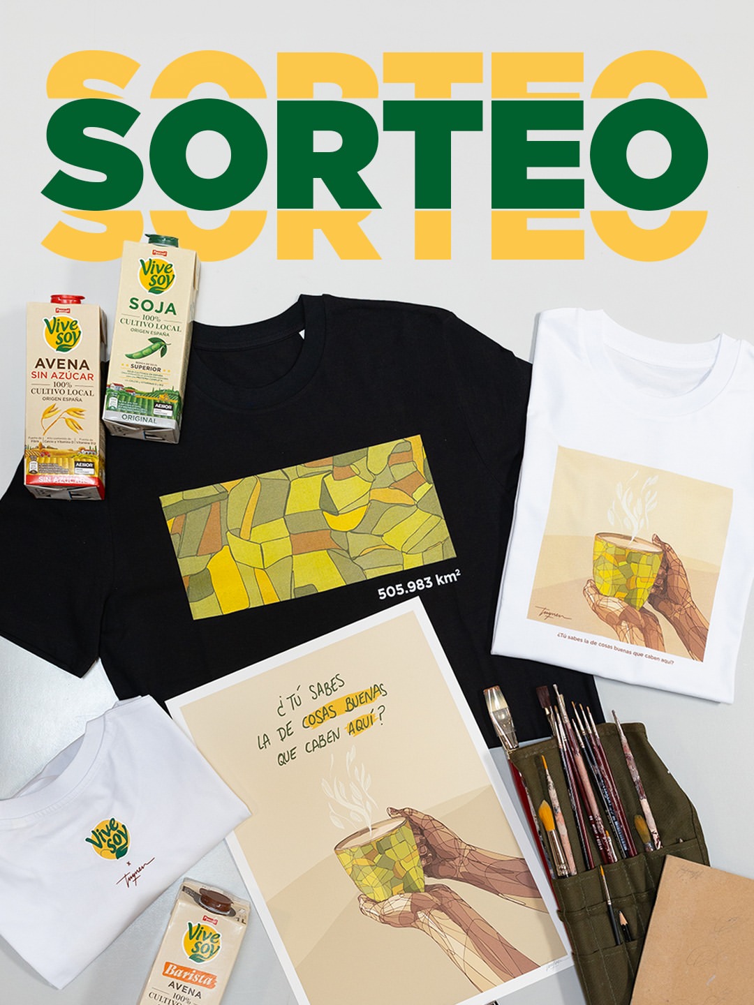 Imagen de SORTEO 🌾 ¿Sabías que España tiene más de 500.000 kil�