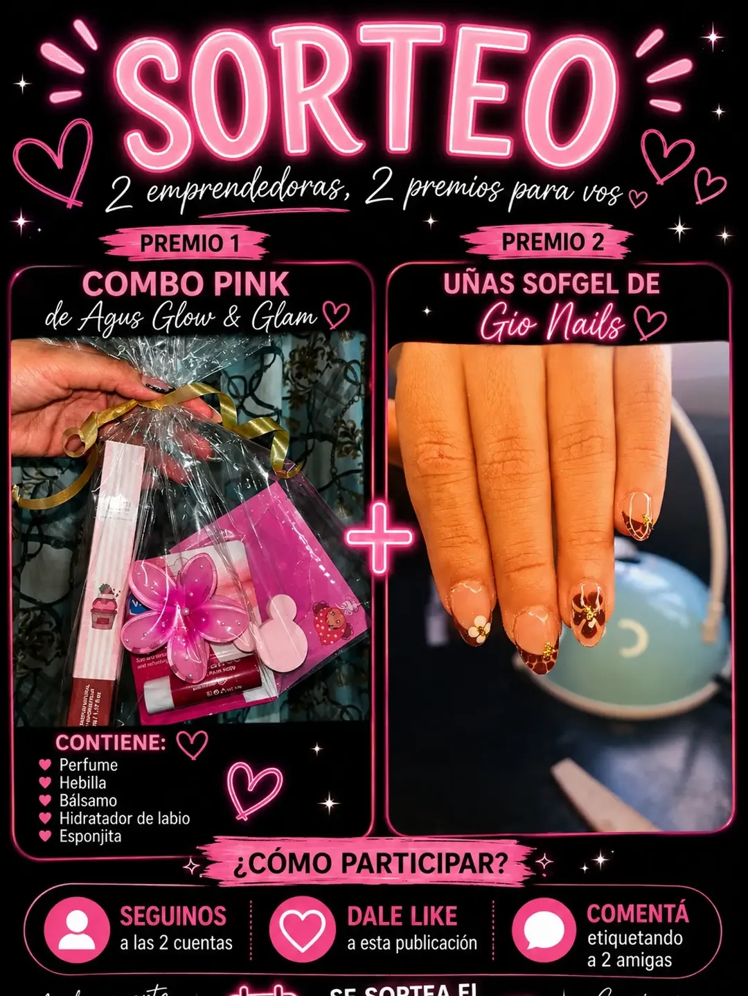 Imagen de 🎉✨ ¡LLEGÓ EL SORTEO! ✨🎉
Junto a Gio Nails prepar