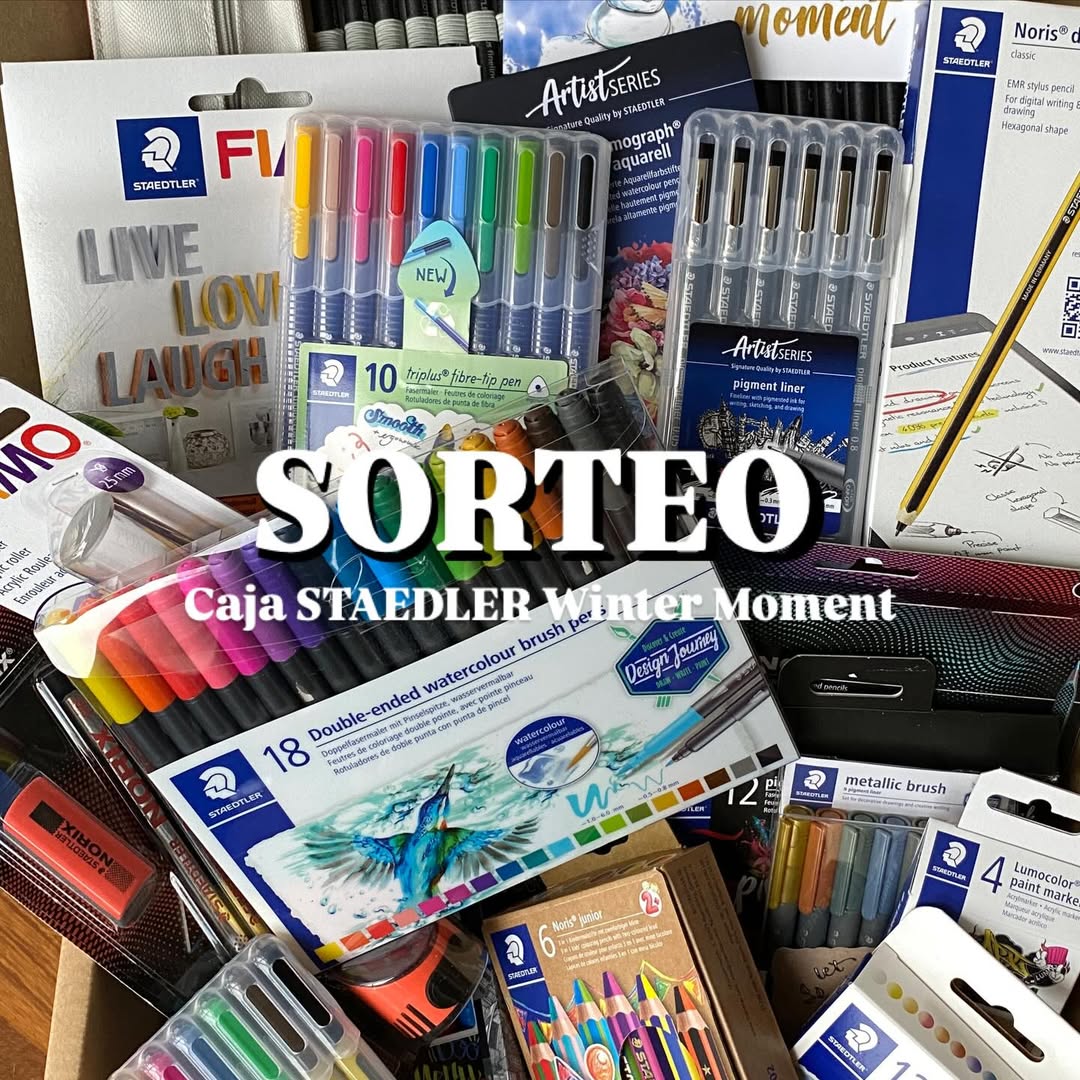Imagen de ¿Quieres ganar una caja #staedlerwintermoment con tooooodos