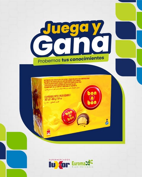 Imagen de ¡Juega y Gana! con supermercados Luxor y Euromaxx!✅ #544
