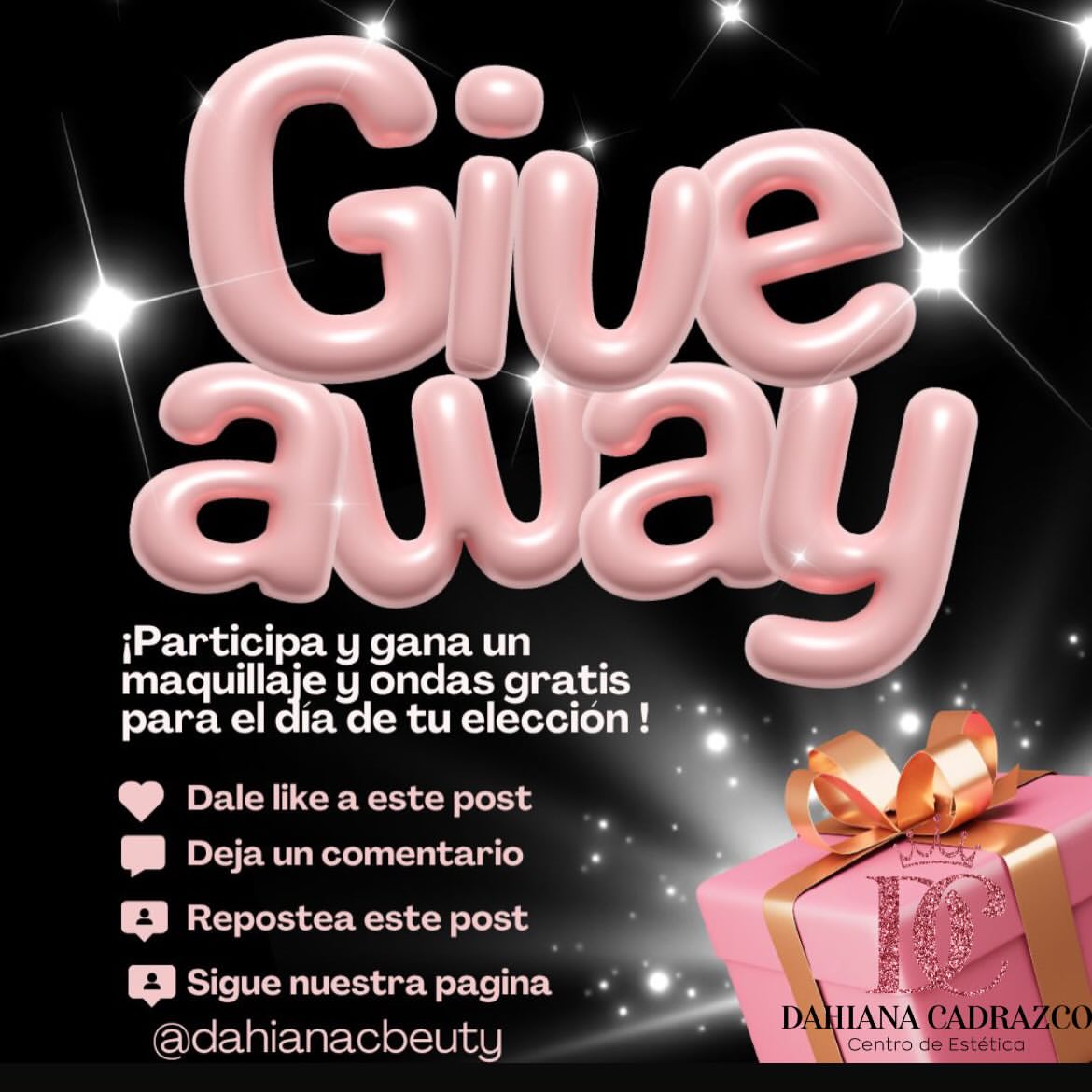 Imagen de •SÚPER GIVEAWAY•💗🔝

Gánate un súper maquillaje 