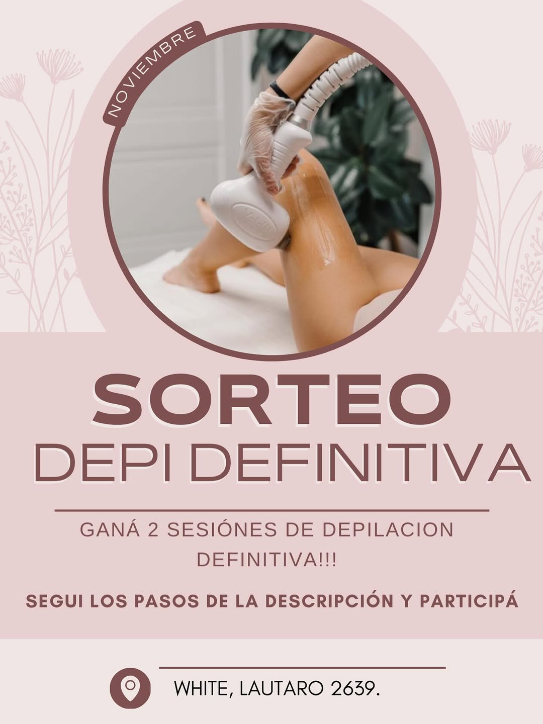 Imagen de 🎉 ¡SORTEO EXPRESS DE DEPILACIÓN DEFINITIVA! 🎉
¿Quer