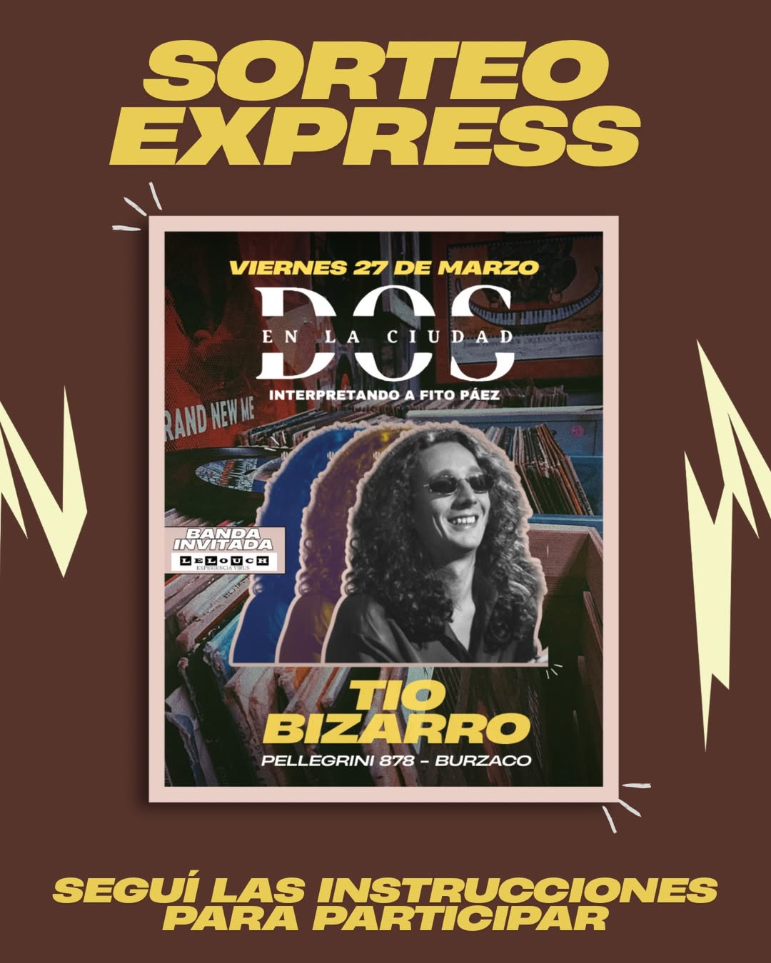 Imagen de 🎉 ¡SORTEO EXPRESS! 🎉
¿Querés venir a vivir una noch