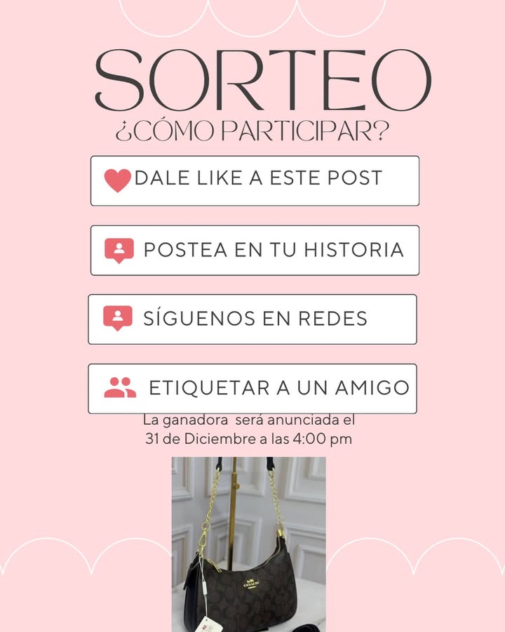 Imagen de 🍾✨ ¡SORTEO FLASH! ✨🍾

Este 31 de Diciembre, quere